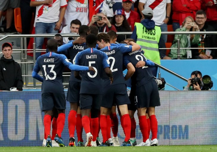 DOVOLJNO ZA NOKAUT FAZU: Francuzi minimalno protiv Perua