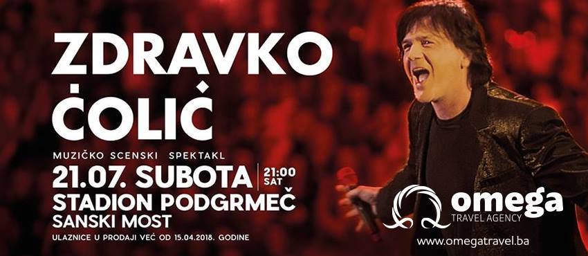 Otvorena nova prodajna mjesta za koncert Zdravka Čolića