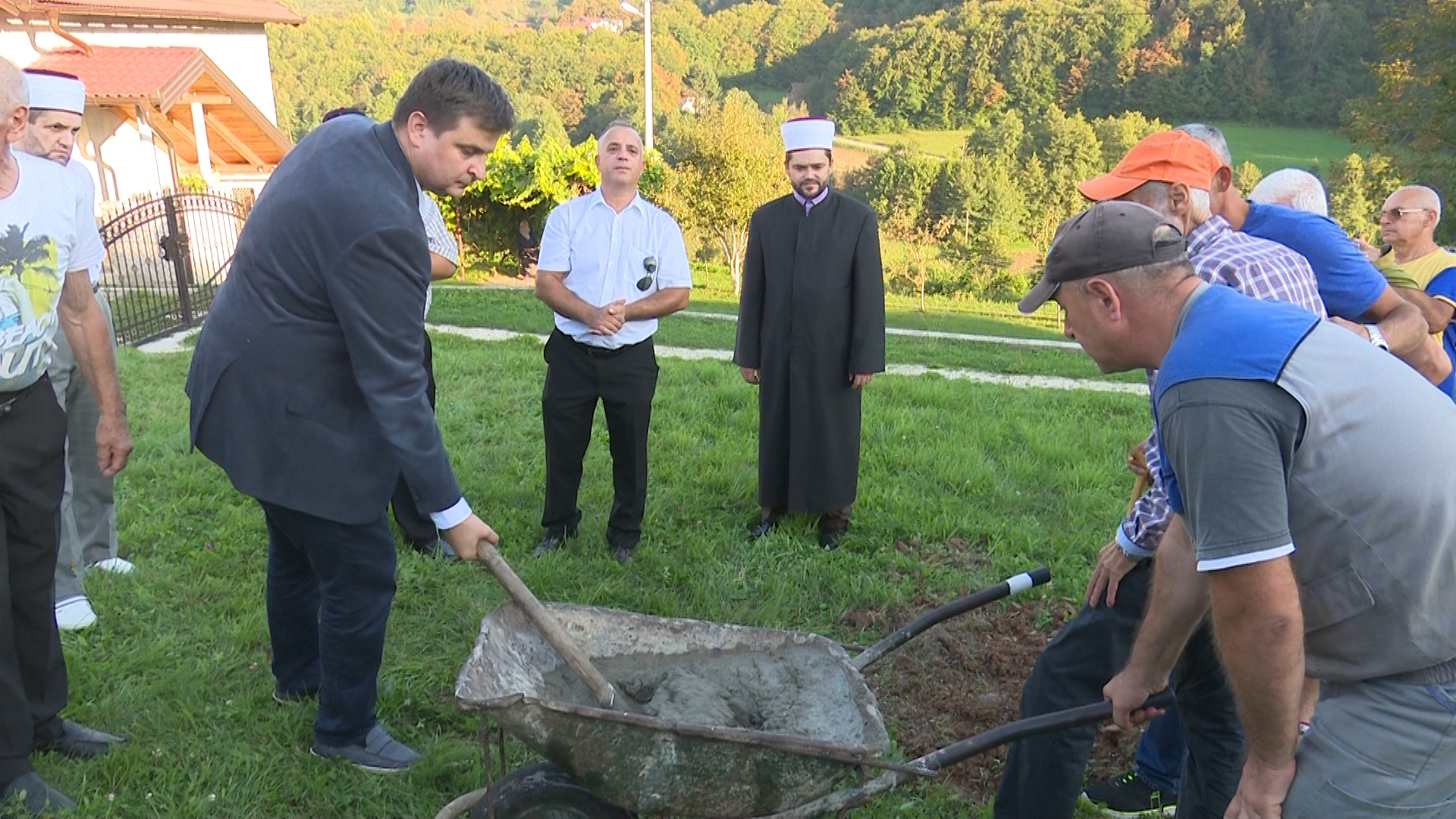 Kamen temeljac za spomen obilježje u Goricama
