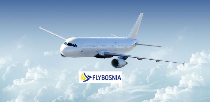 U Sarajevo sletio avion nove bh. aviokompanije FlyBosnia