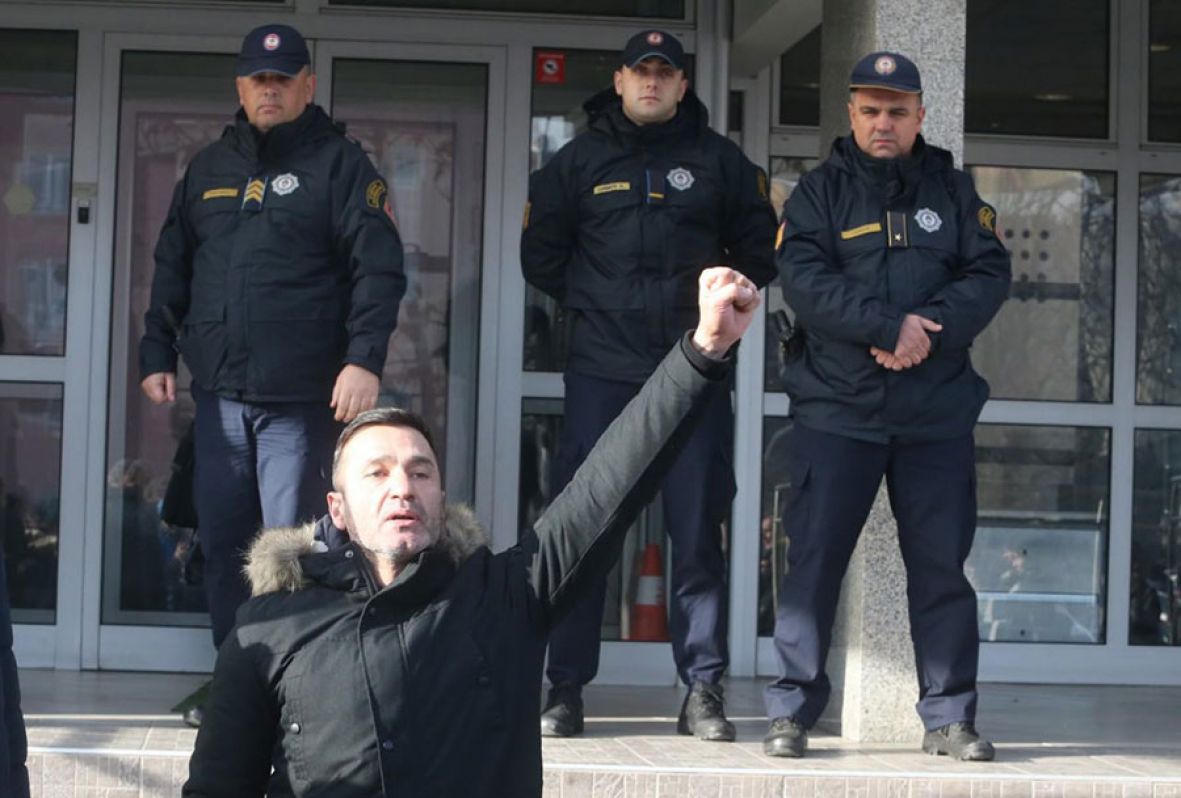 Davor Dragičević pušten na slobodu pa poručio da nastavlja s protestom u Banjoj Luci