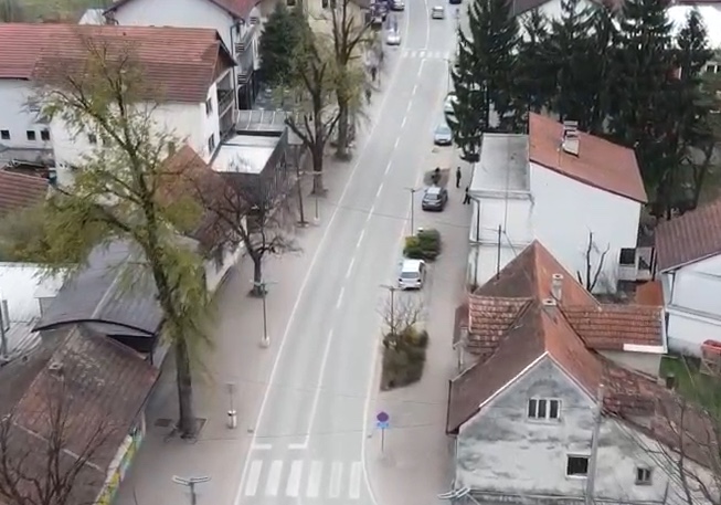 Poluprazne ulice Sane pogledajte iz zraka VIDEO