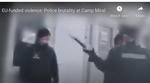 Objavljen video policijske torture nad migrantima u Velikoj Kladuši