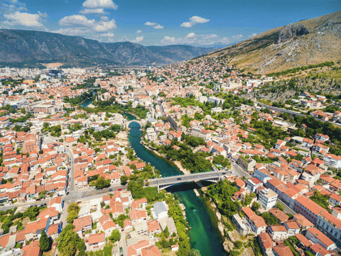 Paklene vrućine u Mostaru: Živa na termometru skočila na 41, stvarni osjećaj 44 stepena