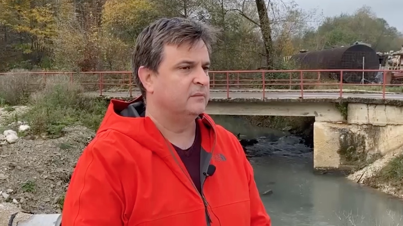 Načelnik Hasanbegović obišao teren zbog zamućenja rijeke Blihe