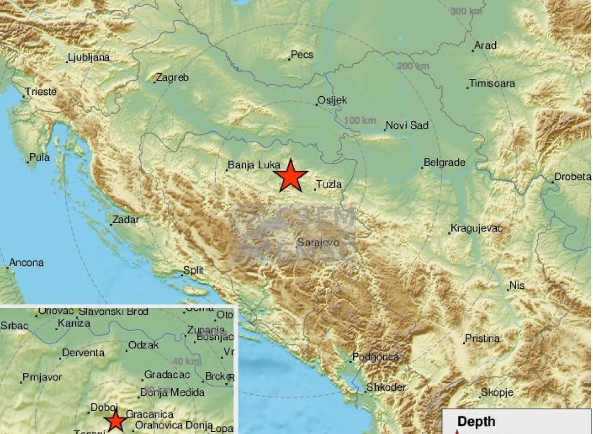 I dalje se trese tlo: Novi potres u Hrvatskoj