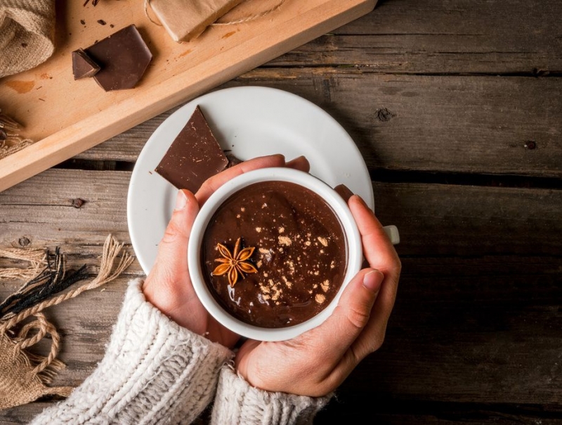 Šolja tople čokolade će vas usrećiti