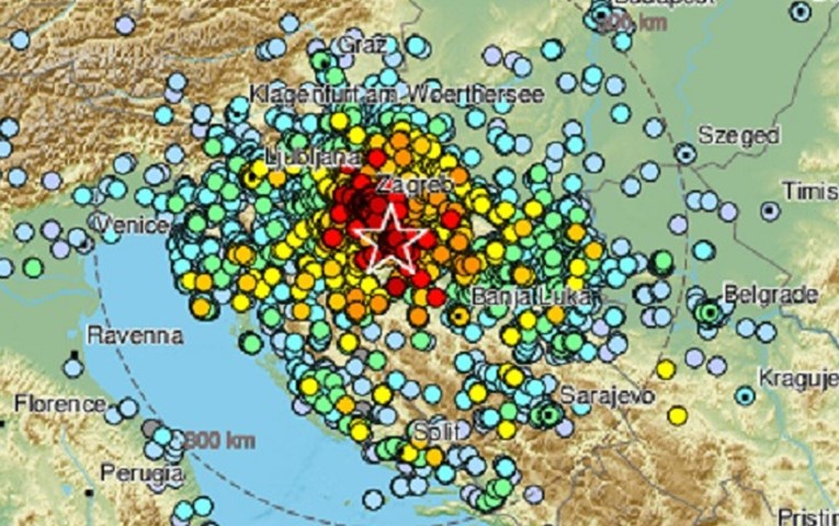 U proteklih 6 dana zabilježeno više od 290 potresa u okolici Siska i Petrinje