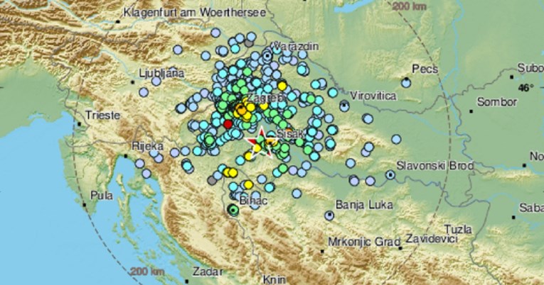 Tlo ne miruje: EMSC objavio koliko zemljotresa je potreslo Hrvatsku u roku od 73 sata