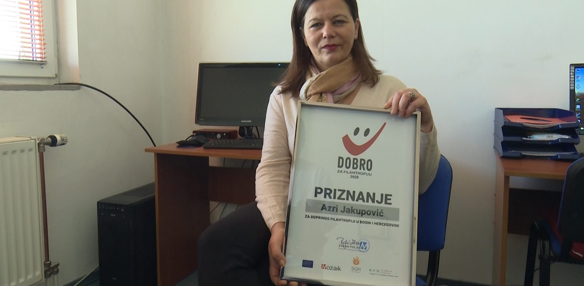 Azra Jakupović dobitnica priznanja  “Dobro” za filantropiju
