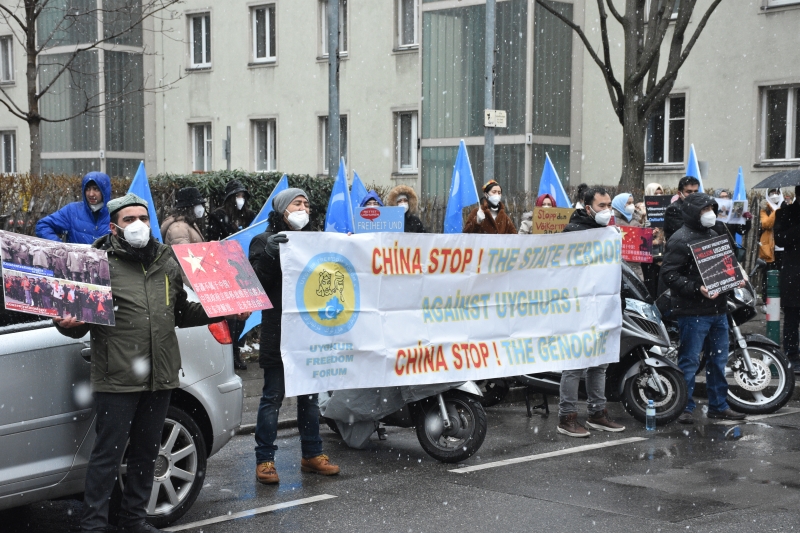 Austrija: Protesti zbog kineske politike i kršenja ljudskih prava Ujgura