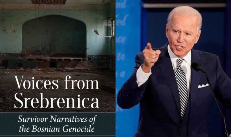 Joeu Bidenu uručena potpisana knjiga “Glasovi iz Srebrenice”