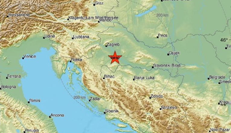 Novi potres  magnitude 3.8: “Bio je prilično jak, dugo se treslo”