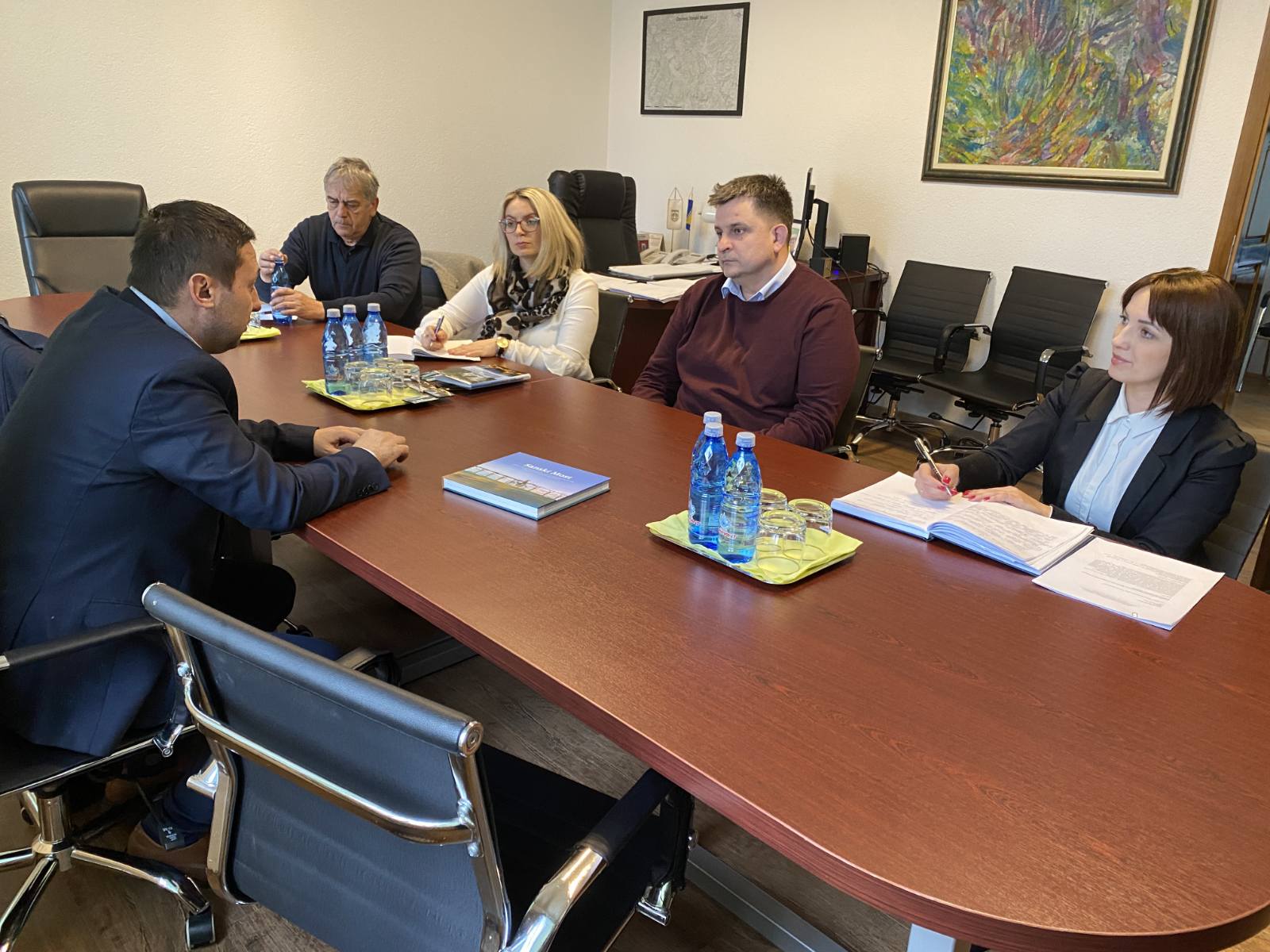 Predsjednik Centra za dijasporu “Mreža” Adis Tanović u posjeti Općinskom načelniku
