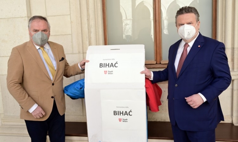 Grad Beč će poslati tri tone humanitarne pomoći za migrante u Bihaću