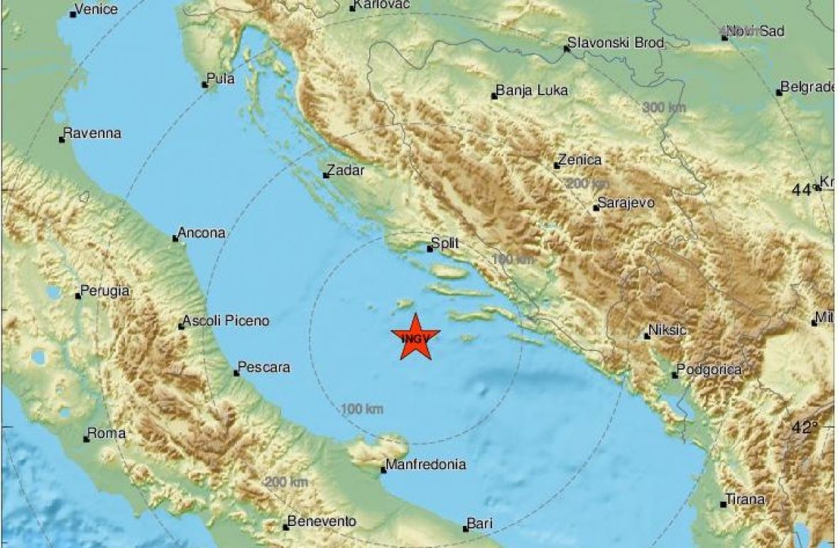 Nakon jačeg zemljotresa u Jadranu, tlo ne miruje: Zabilježeno šest potresa