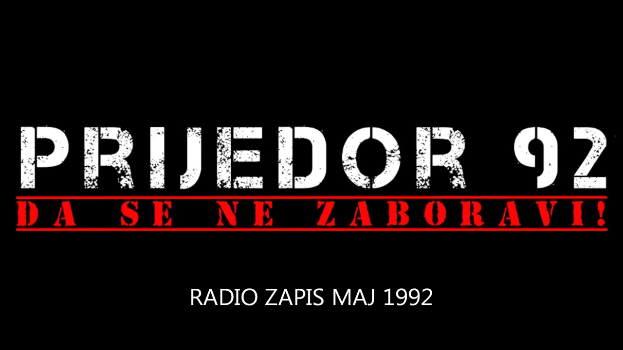 Radio zapis Radio Prijedora 31.05.1992 Dan bijelih traka
