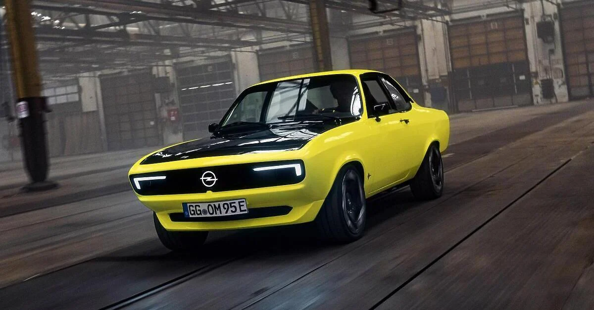 Opel Manta GSe ElektroMOD je električni coupe retro izgleda