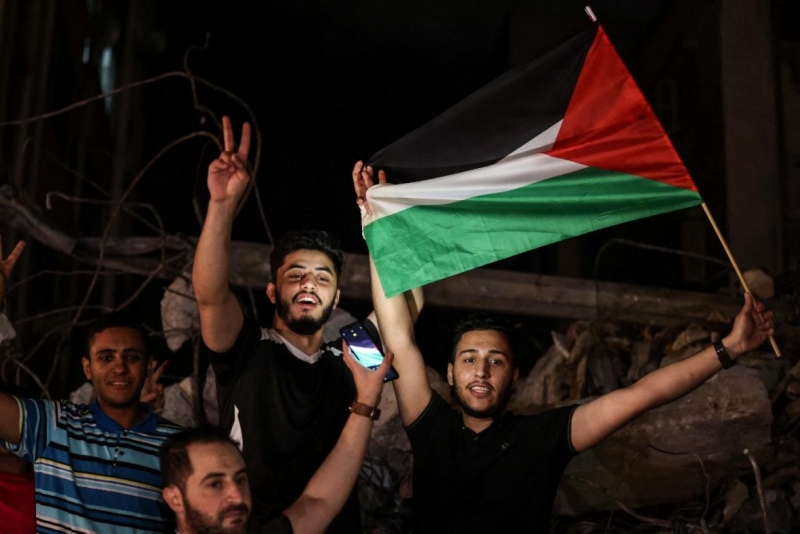 Palestinci na ulicama proslavljaju prekid sukoba sa Izraelom