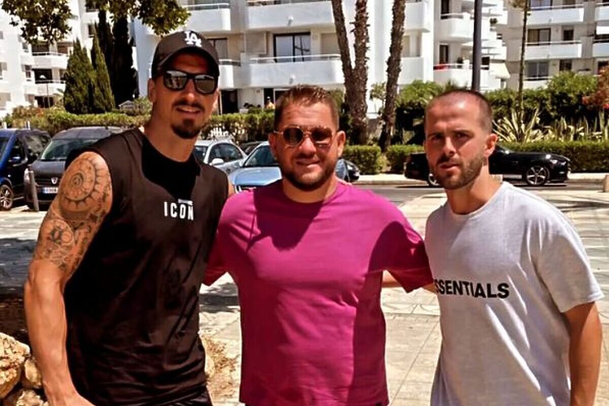 Pjanić se sreo s Ibrahimovićem na Ibizi pa se skupa fotografisali