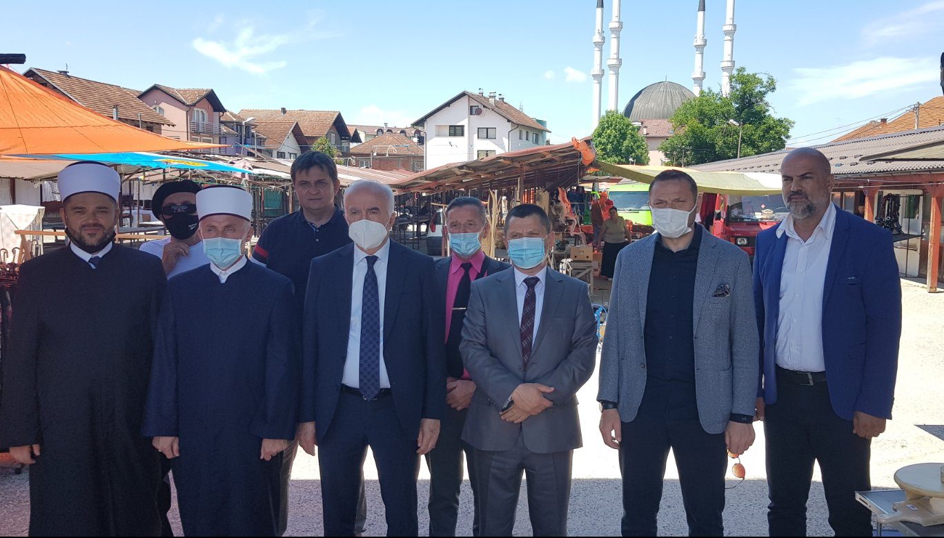 Visoka delegacija Generalne direkcije vakufa Republike Turske i Rijaseta u posjeti našem Medžlisu