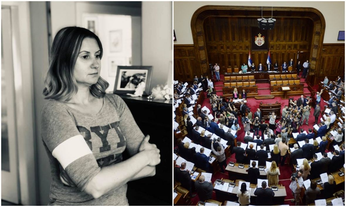 Poznata političarka iz Srbije stavila bijelu traku i poklonila se žrtvama Prijedora