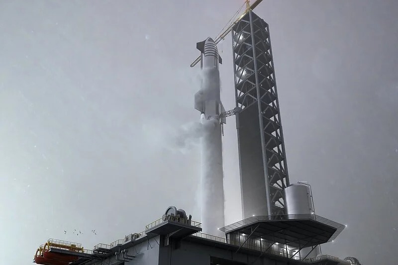 SpaceX bi od sljedeće godine mogao lansirati rakete iz plutajuće svemirske luke