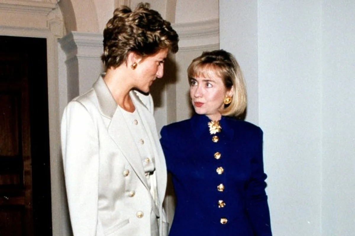 Clinton se sjetila princeze Diane: Bila je najljepša britanska invazija na Bijelu kuću