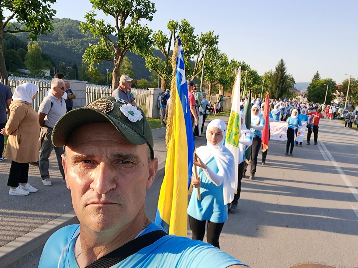Članovi “Condora” u Srebrenici