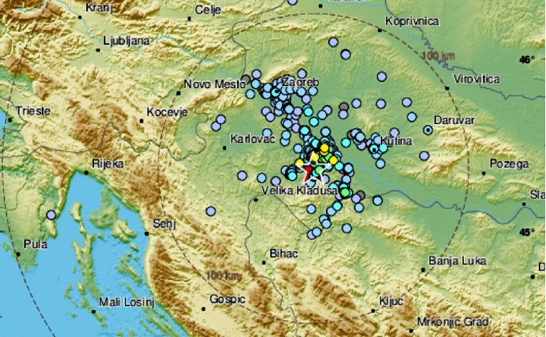 Potres od 3.5 po Richteru kod Petrinje: “Jaka detonacija i udar, kuća se tresla”