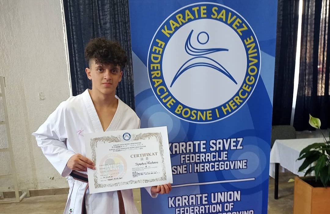 BRAVO Ridvan Spahić položio ispit za majstora karatea 1. dan