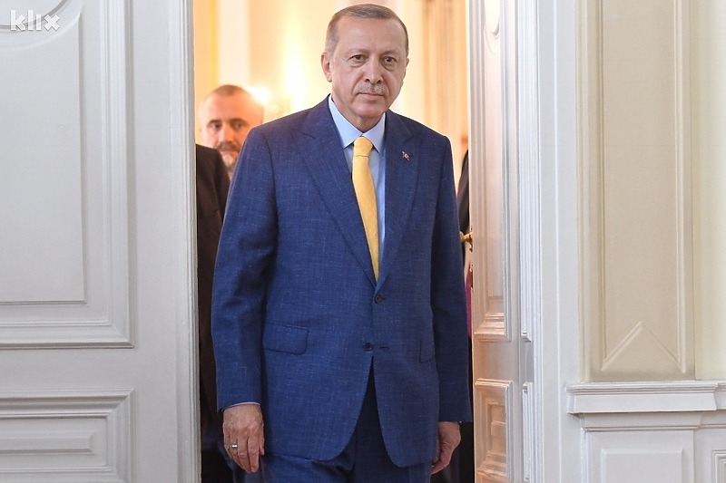 Erdogan danas u BiH, sastat će se s Predsjedništvom i biti na vjenčanju Jasmine Izetbegović