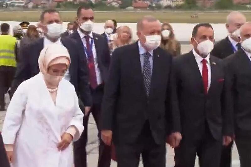 Turski predsjednik Recep Tayyip Erdogan stigao u Sarajevo
