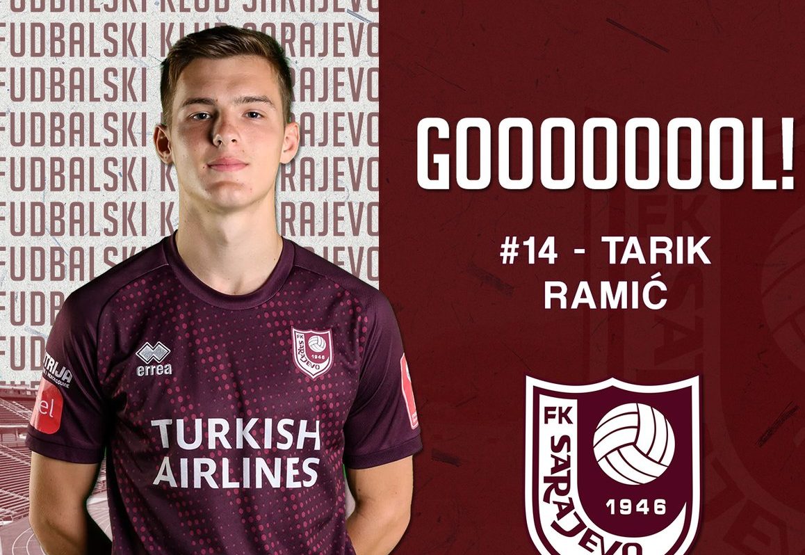 Fantastični Tarik Ramić postiga novi gol za Sarajevo