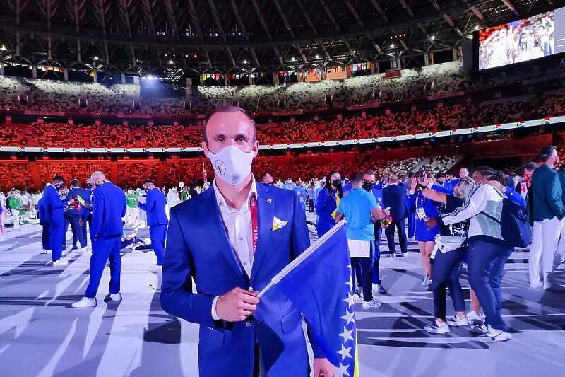 Amel Tuka će nositi zastavu BiH na zatvaranju Olimpijskih igara u Tokiju