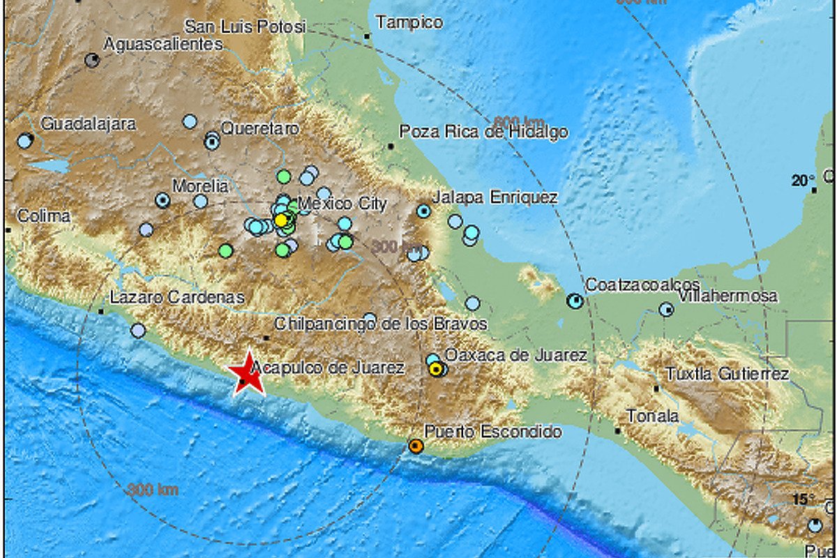 Snažan potres magnitude 7 pogodio Meksiko