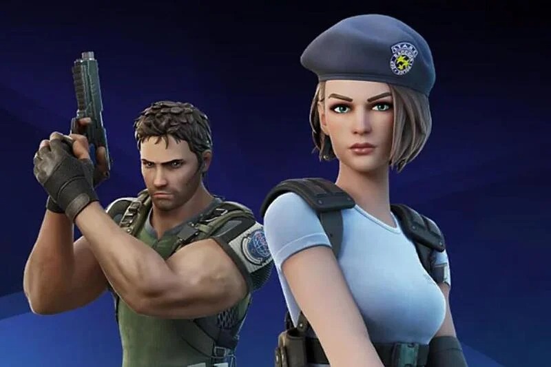 Chris Redfield i Jill Valentine iz Resident Evila odsad i u Fortniteu