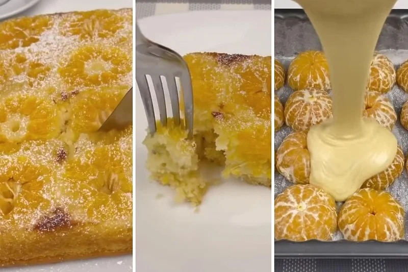 Slatki recept: Pripremite jednostavni kolač s mandarinama