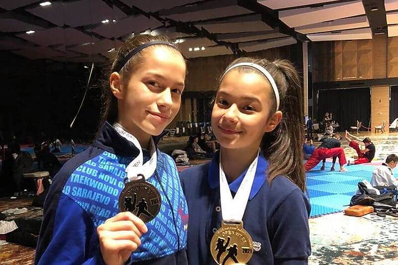 Nove medalje za sestre Makaš na prestižnom E1 taekwondo juniorskom turniru