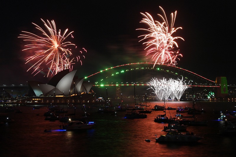 Sydney spektakularnim vatrometom ušao u 2022. godinu