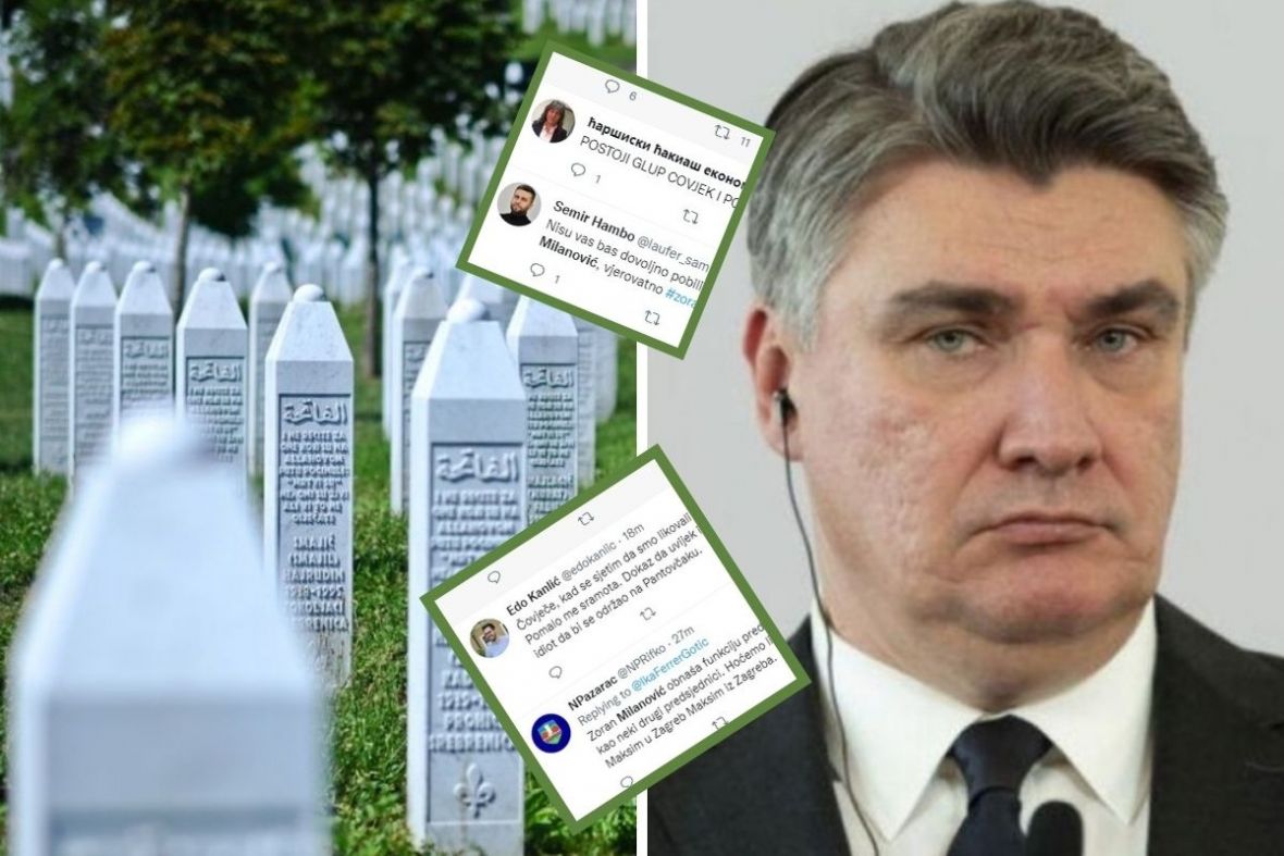 Izjava Milanovića o genocidu u Srebrenici ‘zapalila’ društvene mreže