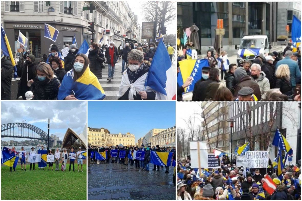 U nedjelju protesti u Beču za mir i stabilnost BiH: “Quo vadis, Bosna”