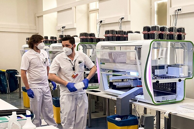 Beč: Najveći covid laboratorij u Evropi analizira 800.000 PCR testova dnevno
