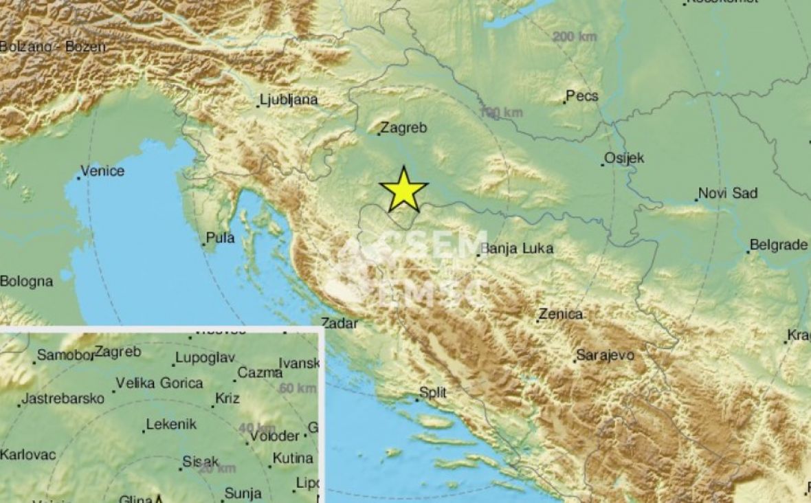 Novi potres pogodio Hrvatsku: Građani “Jako je treslo, ovako odavno nije bilo”