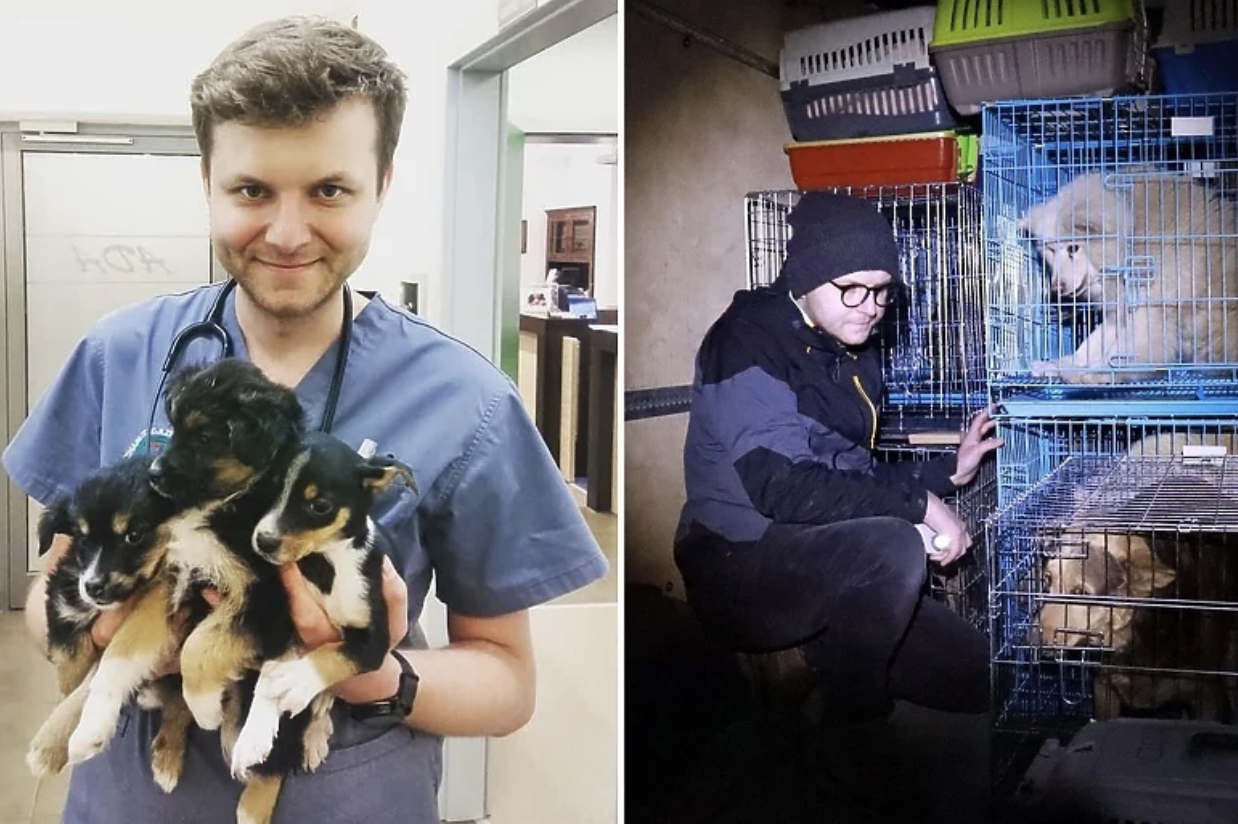 Poljski veterinar iz ratne zone u Ukrajini spasio više od 260 kućnih ljubimaca
