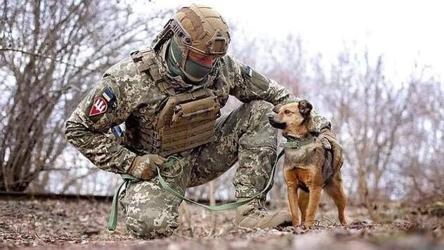 U odbrani Ukrajine vojnicima pomažu i psi