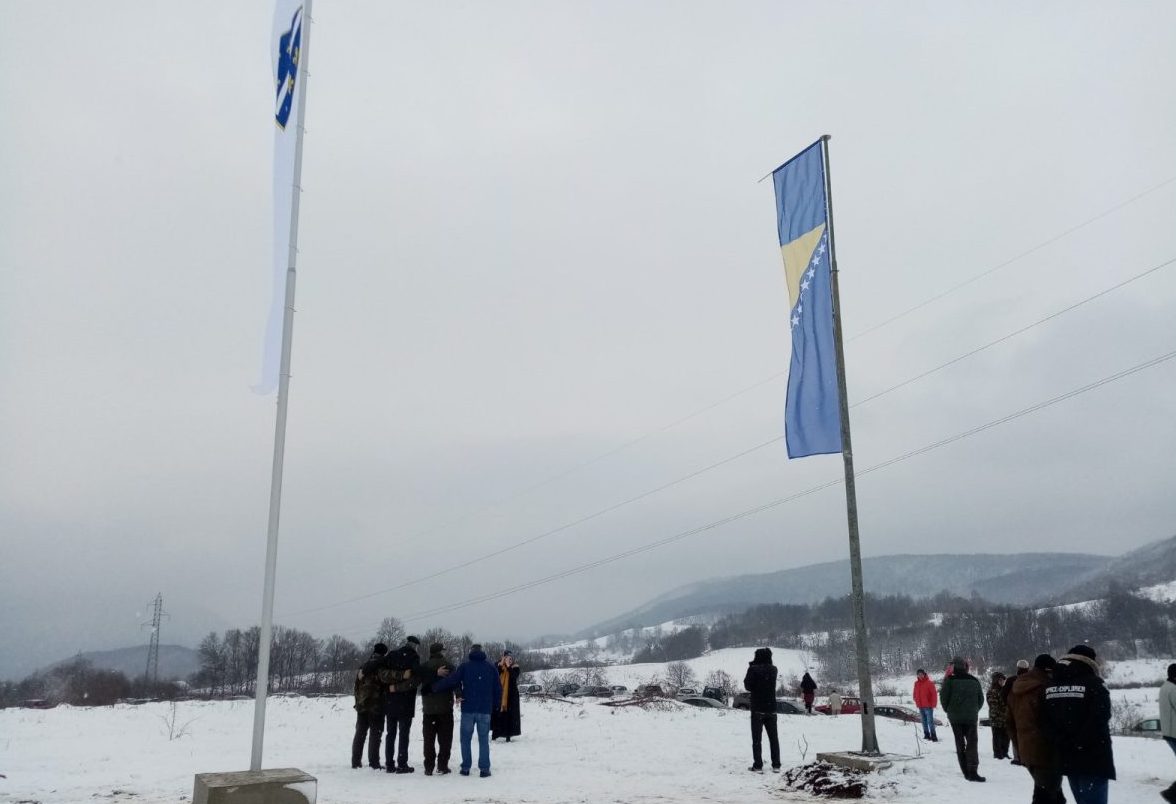 Podizanjem državne zastave u Hrustovu počelo obilježavanje Dana nezavisnosti BiH