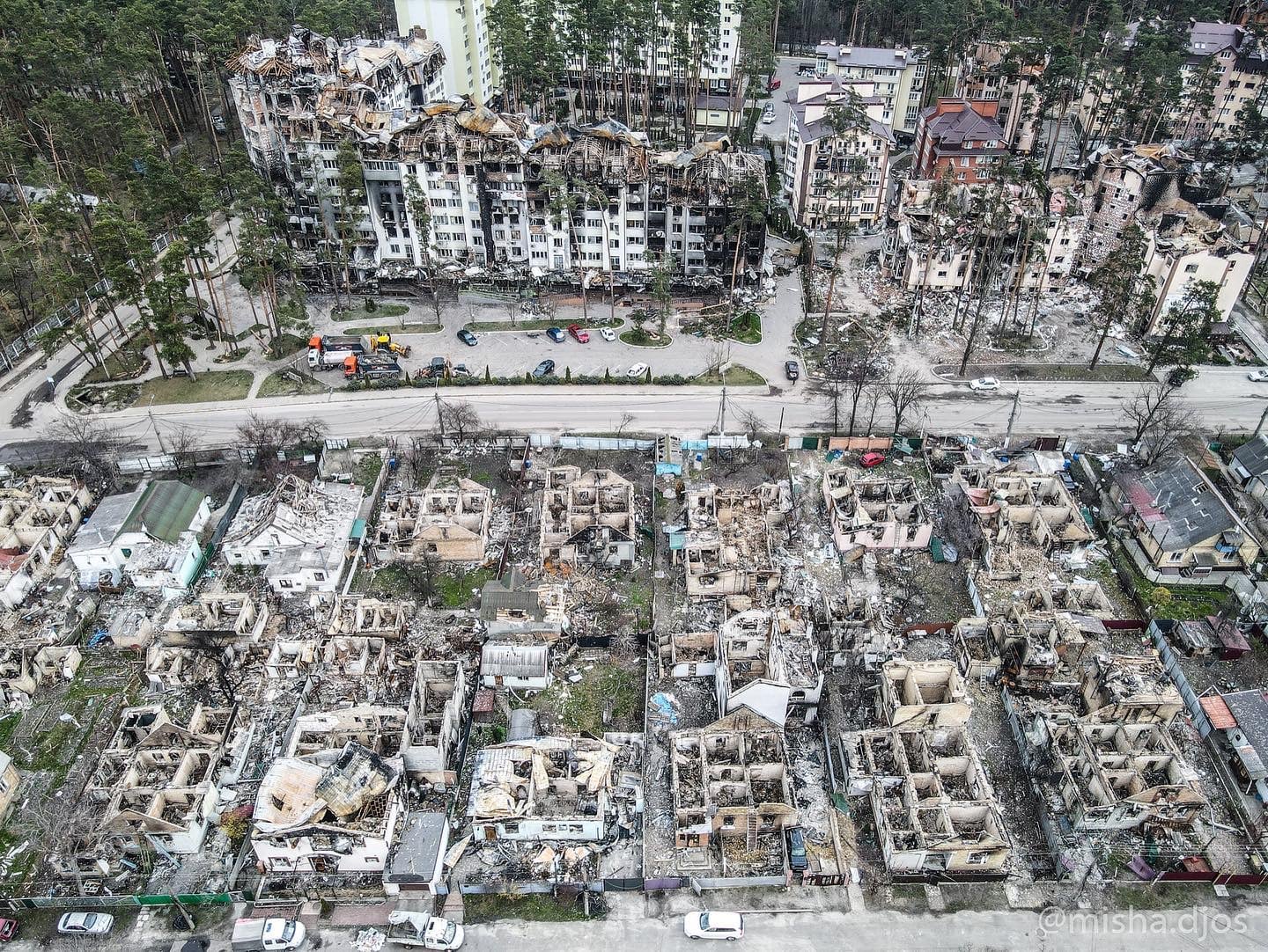 Zelenski objavio fotografije razaranja u Ukrajini
