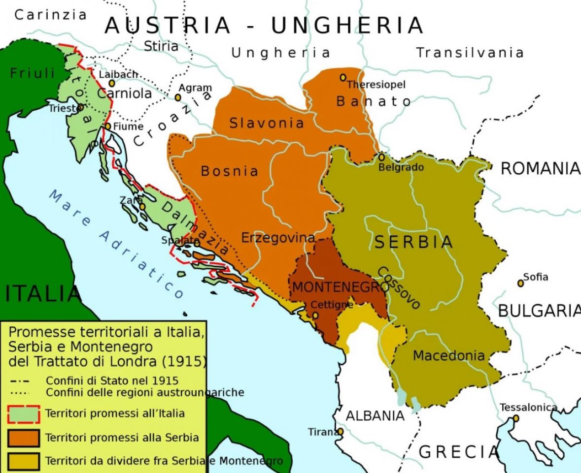 Kako bi izgledao Balkan da su se karte prije 100 godina drugačije posložile