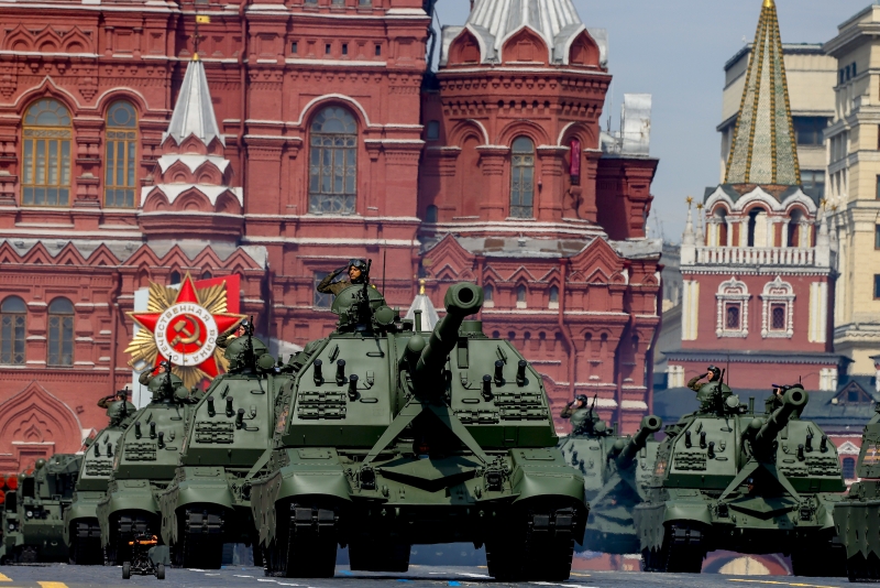 Dok od ruskih granata ginu ukrajinski civili: U Moskvi održana generalna proba vojne parade